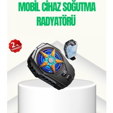 Marsilyan Oyunlar Için Güçlü Telefon Soğutucu Fan Dijital Ekranlı