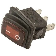 Voltaj KCD1 Su Geçirmez Işıklı ON-OFF Anahtar 3 Pin