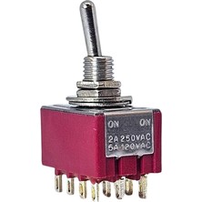 Interkom IC-148C Toggle Switch On-Off Ø6mm MTS-402