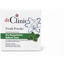 Dr. Clinic Diş Bakım Tozu 50 G – Diş Temizliği ve Ağız Bakımı Için Toz Formül