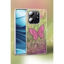 LTG Nova Newface Redmi Note 14 4g Kılıf Blade Aynalı Desenli Kapak - Desen 5