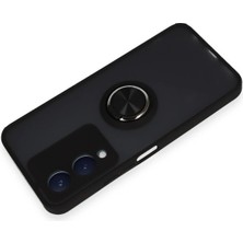 LTG Nova Newface Y17S Kılıf Montreal Yüzüklü Silikon Kapak - Siyah