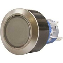 Voltaj 22MM 24V Beyaz Yaylı Buton CD-AWY-11D/24V/W