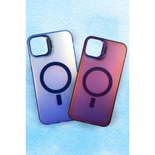 LTG Nova Newface Iphone 14 Primera Magsafe Standlı Kapak - Lacivert