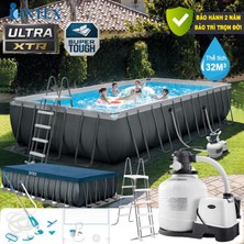 Intex 26368 732X366X132CM Ultra Xtr Prefabrik Havuz Tuzlama Sistemli Filtre