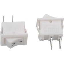 Voltaj KCD11 Mini On-Off Anahtar - Beyaz