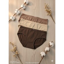 Lolitam Lingerie Hb Comfort Kadın Pamuklu Slip Külot 3’lü Set 1000-170