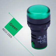 Swion AD22-22DS 22MM Sinyal Lambası Yeşil 220V