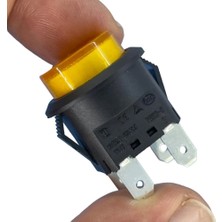 Swion IC-180N Buton Plastik 22MM 12V 4p Sarı