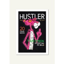 Shule Art Studio The Hustler | Çerçeveli / Çerçevesiz Dekoratif Duvar Tablosu Posteri