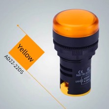Swion AD22-22DS 22MM Sinyal Lambası Sarı 220V