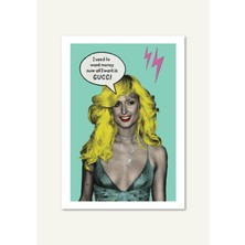 Shule Art Studio Paris Hilton | Çerçeveli / Çerçevesiz Dekoratif Duvar Tablosu Posteri