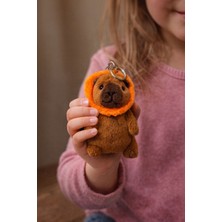 Seymen Bıçakçılık Capybara Peluş Anahtarlık | Sevimli Kapibara Figürlü Mini Peluş Anahtarlık | Hediye Anahtarlık