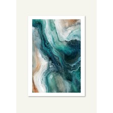 Shule Art Studio Akış | Çerçeveli / Çerçevesiz Dekoratif Duvar Tablosu Posteri