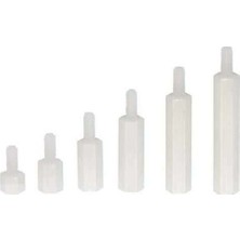 Voltaj M3 25MM Plastik Dişi-Erkek Aralayıcı (Standoff)