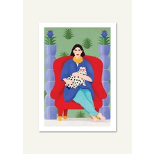 Shule Art Studio Violent Love | Çerçeveli / Çerçevesiz Dekoratif Duvar Tablosu Posteri