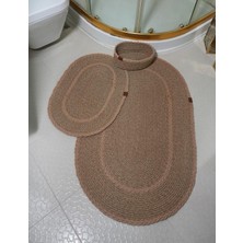 BB Carpet Jüt Hasır Banyo Takımı ,banyo Paspas Takımı ,paspas