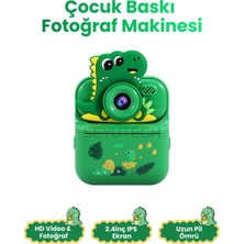 Vitrin Dolusu Vitribdolusu Çocuk Kamerası Dijital Hd Video Kayıt ve Fotoğraf Termal Resim Kağıt Baskılı Yazıcın