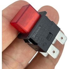 Swion IC-180H Basmalı Işıklı Anahtar 220V 4p Kalıcılı PS23-16N
