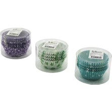 Go İthalat 1200 Adet Yuvarlak - Ince Muffin Kağıt Kek Kapsülü Ağız Çap: 5.7cm - Derinlik: 2.5cm (5473)