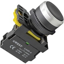 GWEST Gw A5-41 22MM Siyah Yaylı Buton 1no