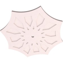 Motifpiyer Lamba Tavan Göbeği-Sekizgen-egri-74-56cm-2 Adet