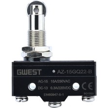 Gwest AZ-15GQ22-B Dikey Metal Makaralı Mikro Switch 15A 1no + 1nc