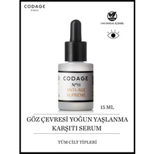 Serum N°11 - Koyu Halka, Leke, Sıkılık, Elastikiyet Kaybına Karşı Savaşan Göz Serumu 15 ml