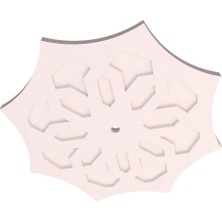 Motifpiyer Lamba Tavan Göbeği-Sekizgen-egri-41-56cm-2 Adet