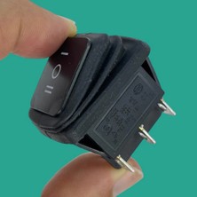 Swion IC-108W Geniş Işıksız körüklü Anahtar On-Off-On 6p