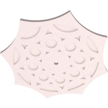 Motifpiyer Lamba Tavan Göbeği-Sekizgen-egri-80-56cm-2 Adet