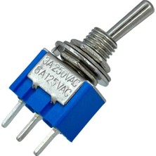 Swion IC-139C Toggle Switch Iğne Ayak On-Off 6mm MTS-102-A2