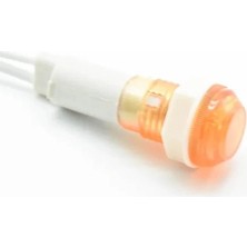 Swion IC-227 10MM Sinyal Lambası Plastik Kablolu 24V Sarı