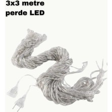 Epilons 3x3 Led Işık Perdesi Şelale Model İç Dış Mekân Dekorasyonu