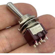 Swion IC-148G Toggle Switch On-Off 12MM 6p MTS-202L