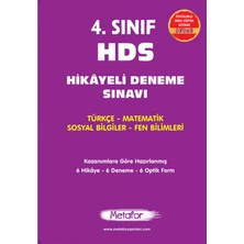 Metafor Yayınları Metafor 4.sınıf Hikayeli Deneme Sınavı