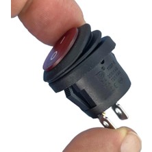 Swion IC-133W Su Geçirmez Yuvarlak Işıksız Anahtar On-Off 2p