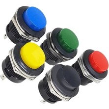 Swion IC-180A 16MM Yaylı Push Buton R13-507 Sarı