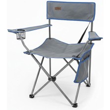 Madfox Trekmate Strap Katlanır Outdoor Koltuk Mavi