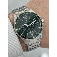 Wesse Orijinal 2 Yıl Garantili Yeşil Kadran Su Geçirmez Fonksiyonlu Erkek Kol Saati ILK.2088.03