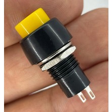 Swion IC-190 Sarı Buton Yuvarlak Plastik Kalıcılı 10MM