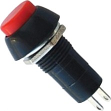 Swion IC-186A Buton 12MM Kaliteli Kırmızı