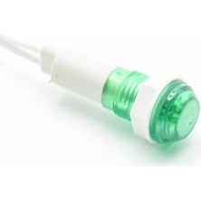 Swion IC-227 10MM Sinyal Lambası Plastik Kablolu 24V Yeşil