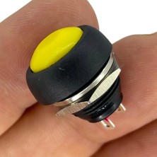 Swion IC-184 Sarı Plastik Push Buton 12MM PBS-33B