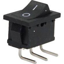 Swion IC-121D Mini Işıksız Anahtar Iğne Bacak 90 Derece On-0ff 3p