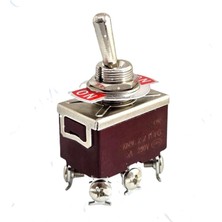 Interkom IC-158A Toggle Switch Off-Mom 15A 6p Ø12MM KN3C-212