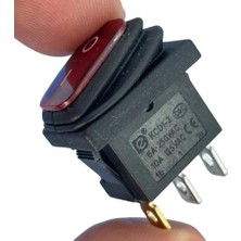 Swion IC-118W Mini Işıklı Körüklü Anahtar 3p