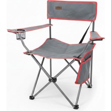 Madfox Trekmate Strap Katlanır Outdoor Koltuk Kırmızı