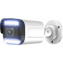 Bises 5 Megapiksel Sony Lens 12 Warm LED Gece Renkli Gösteren Güvenlik Kamerası Bs 3312W