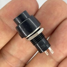 Swion IC-190 Siyah Buton Yuvarlak Plastik Kalıcılı 10MM